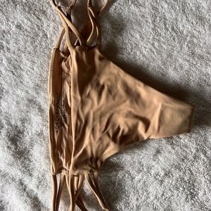 ACACIA SWIMWEAR nude thong bikini bottom